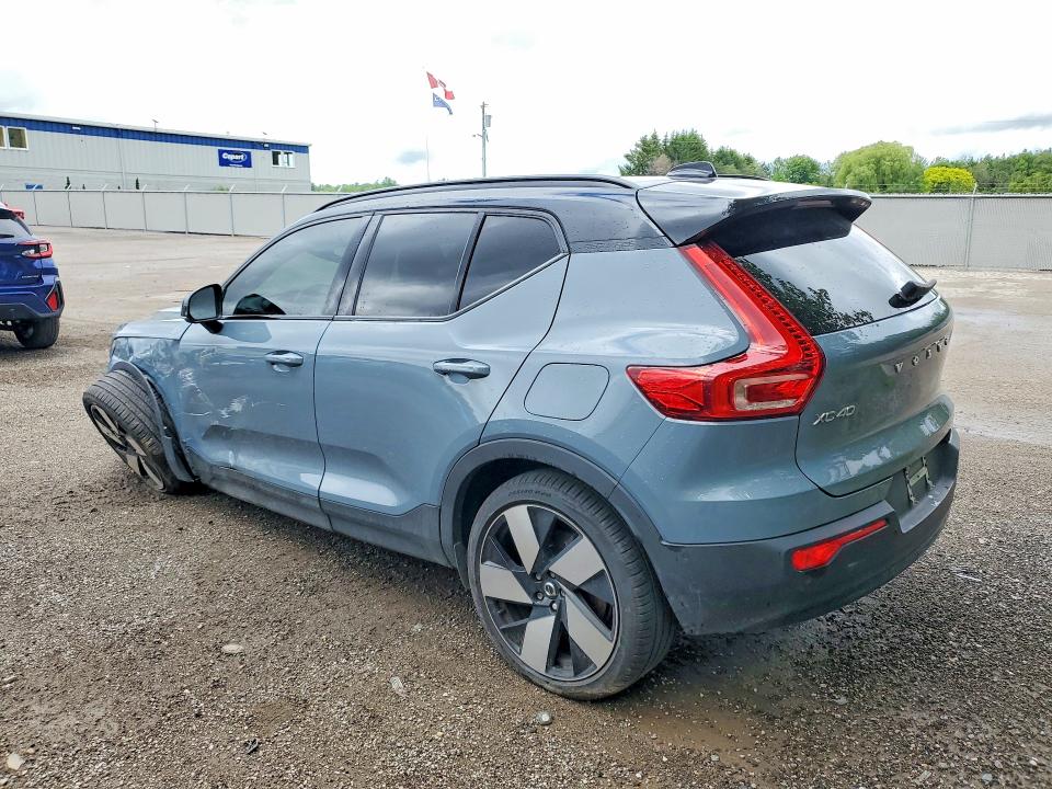 2023 Volvo Xc40 recharge VIN YV4ED3UM3P2990680 COPART salvage auction — FRONT END, ON - PERMIT NO BRAND - UNFIT, sold $15,600 on 2026-08-18 (photo 2)
