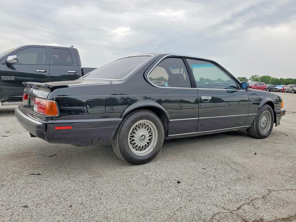 1989 BMW 6 series VIN WBAEC8412K3269176 COPART salvage auction — MINOR DENT/SCRATCHES, Il - Certificate Of Title (P), sold $10,600 on 2026-07-06 (photo 3)