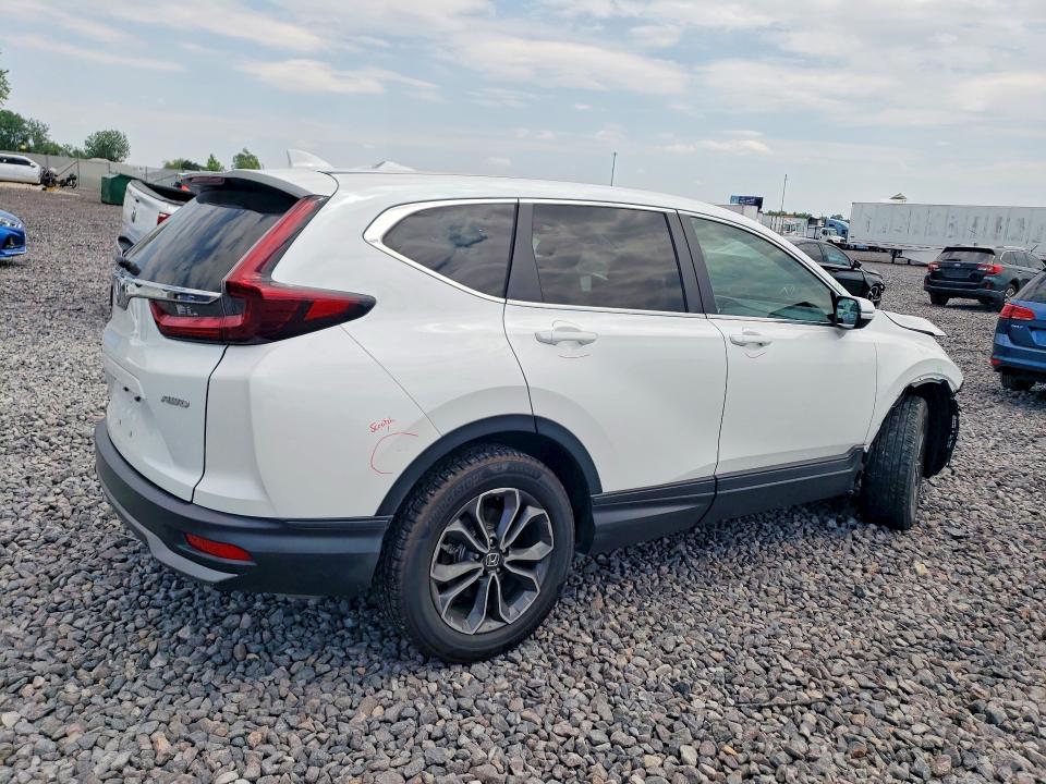 2021 Honda Cr-v VIN 7FARW2H83ME013445 COPART salvage auction — FRONT END, In - Cert Of Title-Salvage Title, sold $12,400 on 2026-07-07 (photo 3)