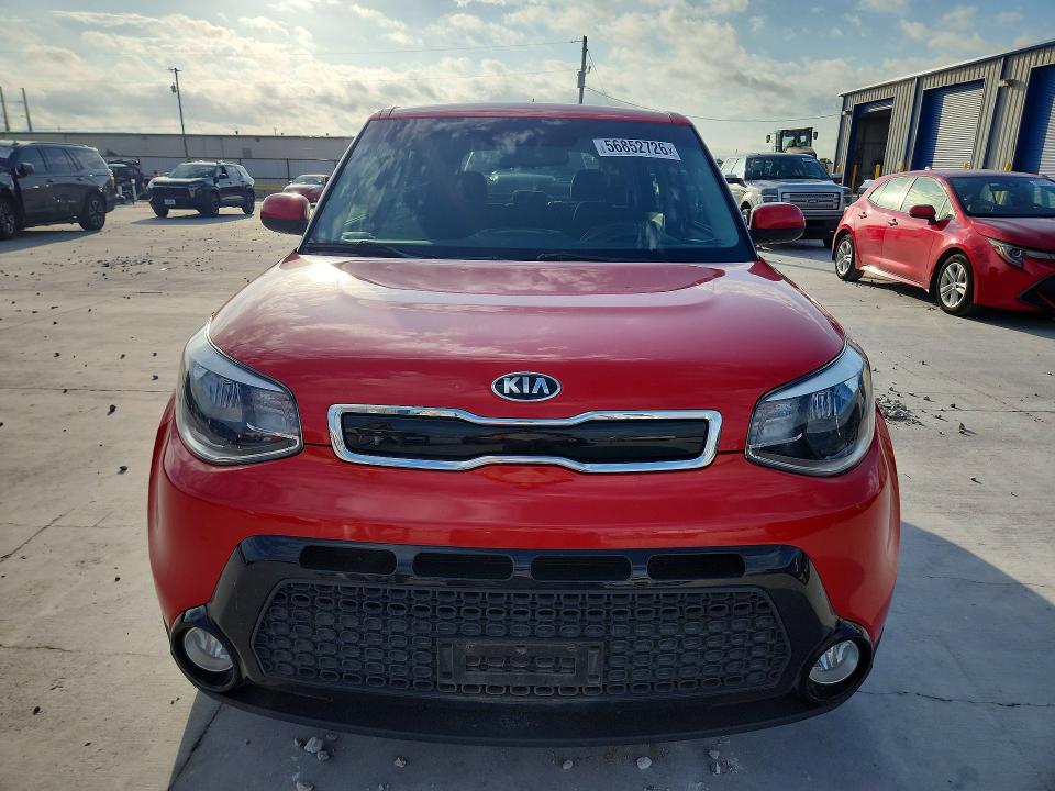 2016 Kia VIN KNDJP3A52G7862102 COPART salvage auction — REAR END, Tx - Certificate Of Title, sold $450 on 2026-07-21 (photo 5)