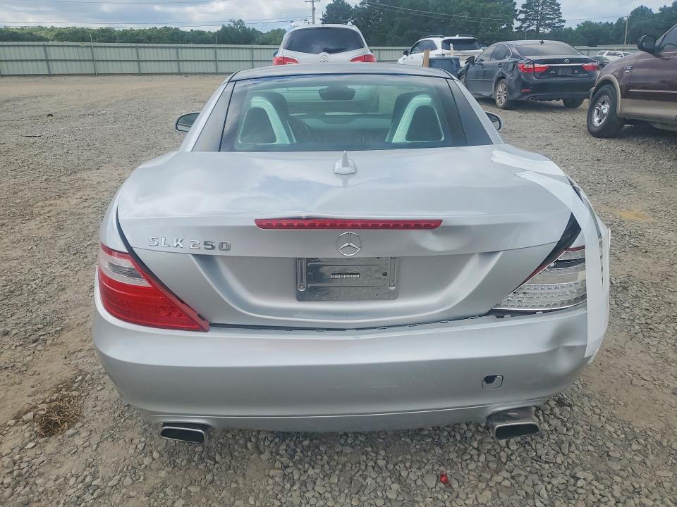 2013 Mercedes-benz Slk-klasse VIN WDDPK4HA7DF069175 COPART salvage auction — REAR END, Ar - Cert Of Title-Salvage, sold $80 on 2026-07-27 (photo 6)