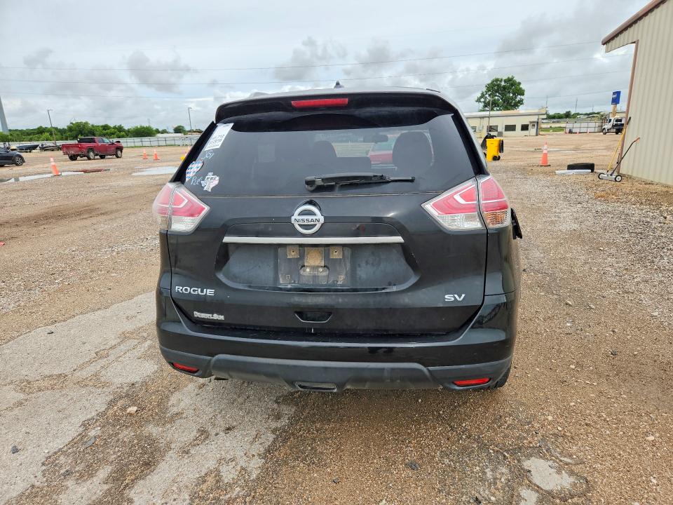 2016 Nissan Rogue VIN JN8AT2MT6GW018557 COPART salvage auction — FRONT END, Nm - Certificate Of Title, sold $1,800 on 2026-07-15 (photo 6)