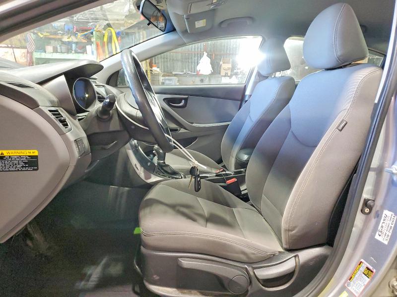 2015 Hyundai Elantra VIN KMHDH4AEXFU248975 COPART salvage auction — FRONT END, Ny - Mv-907A Salvage Certificate, sold $975 on 2026-07-15 (photo 7)