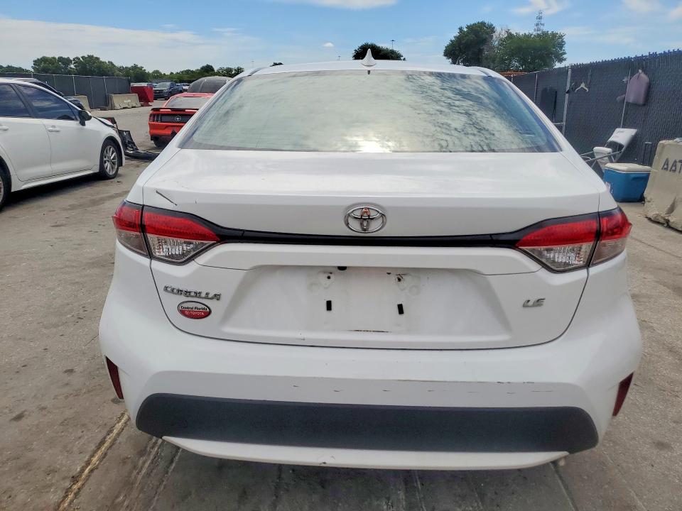 2020 Toyota Corolla VIN 5YFEPRAEXLP069403 COPART salvage auction — FRONT END, Fl - Certificate Of Destruction, sold $3,650 on 2026-07-28 (photo 6)