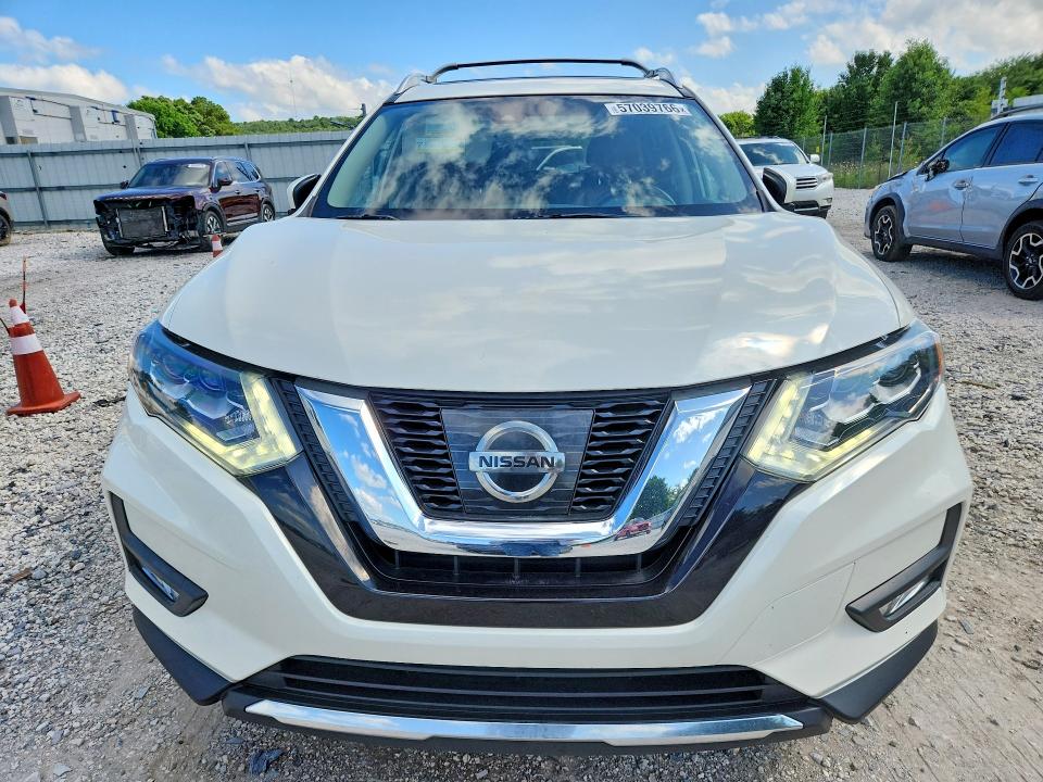 2017 Nissan Rogue VIN JN8AT2MV2HW277226 COPART salvage auction — SIDE, Ar - Cert Of Title-Salvage, sold $4,950 on 2026-07-27 (photo 5)