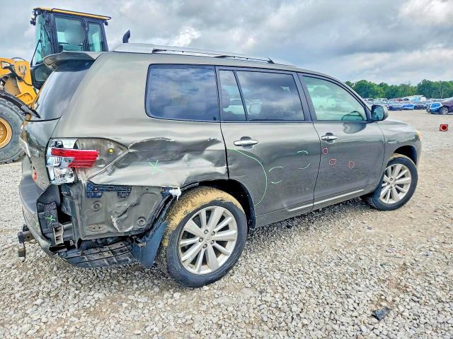 2009 Toyota Highlander VIN JTEEW44A692026775 COPART salvage auction — REAR END, Oh - Cert Of Title-Salvage, sold $125 on 2026-07-21 (photo 3)