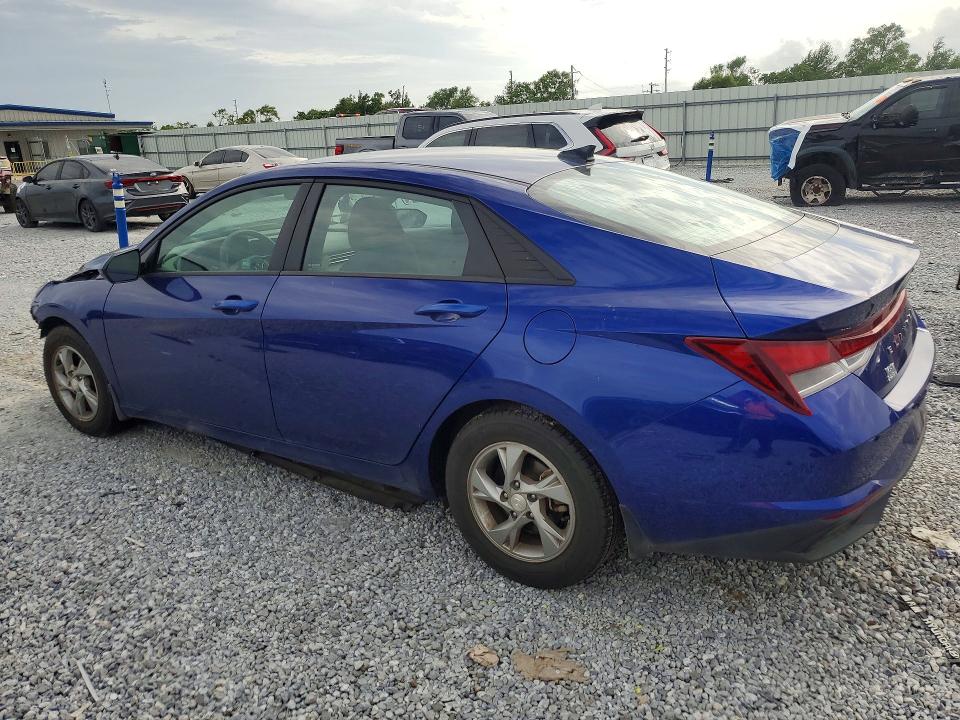 2022 Hyundai Elantra VIN 5NPLL4AG1NH056479 COPART salvage auction — FRONT END, La - Cert Of Title-Salvage, sold $2,750 on 2026-07-06 (photo 2)