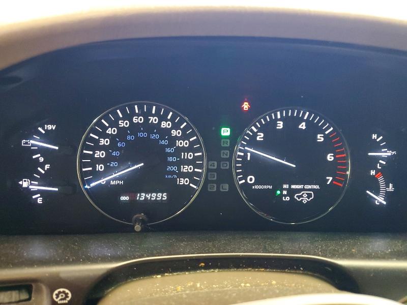 2004 Lexus Lx 470 VIN JTJHT00W543545448 COPART salvage auction — SIDE, Me - Cert Of Title-Salvage Collisio, sold $5,100 on 2026-07-16 (photo 9)