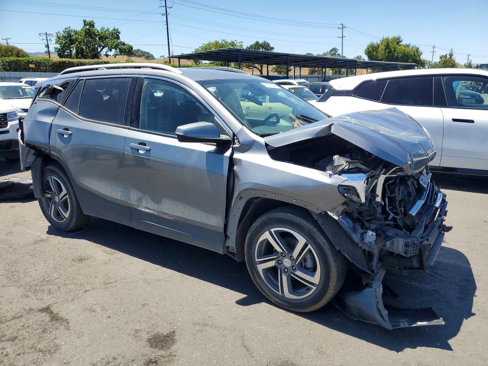 2021 Gmc Terrain VIN 3GKALPEV4ML369630 COPART salvage auction — FRONT END, Ca - Salvage Certificate, sold $800 on 2026-07-09 (photo 4)