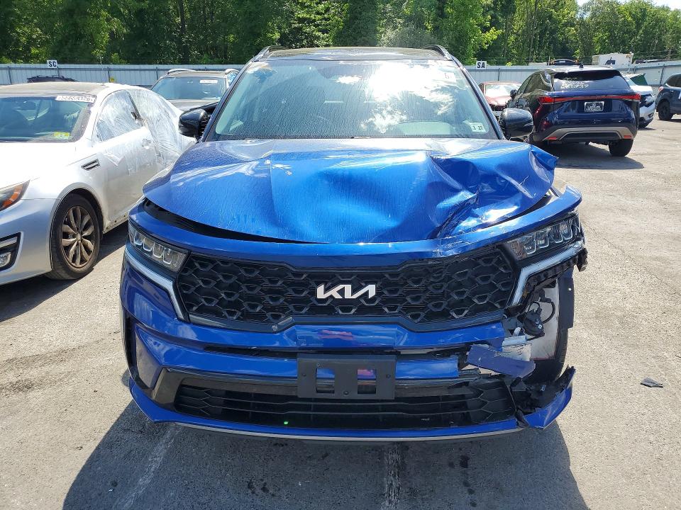 2022 Kia VIN 5XYRL4LC3NG095263 COPART salvage auction — FRONT END, Nj - Cert Of Title-Salvage, sold $6,800 on 2026-07-07 (photo 5)