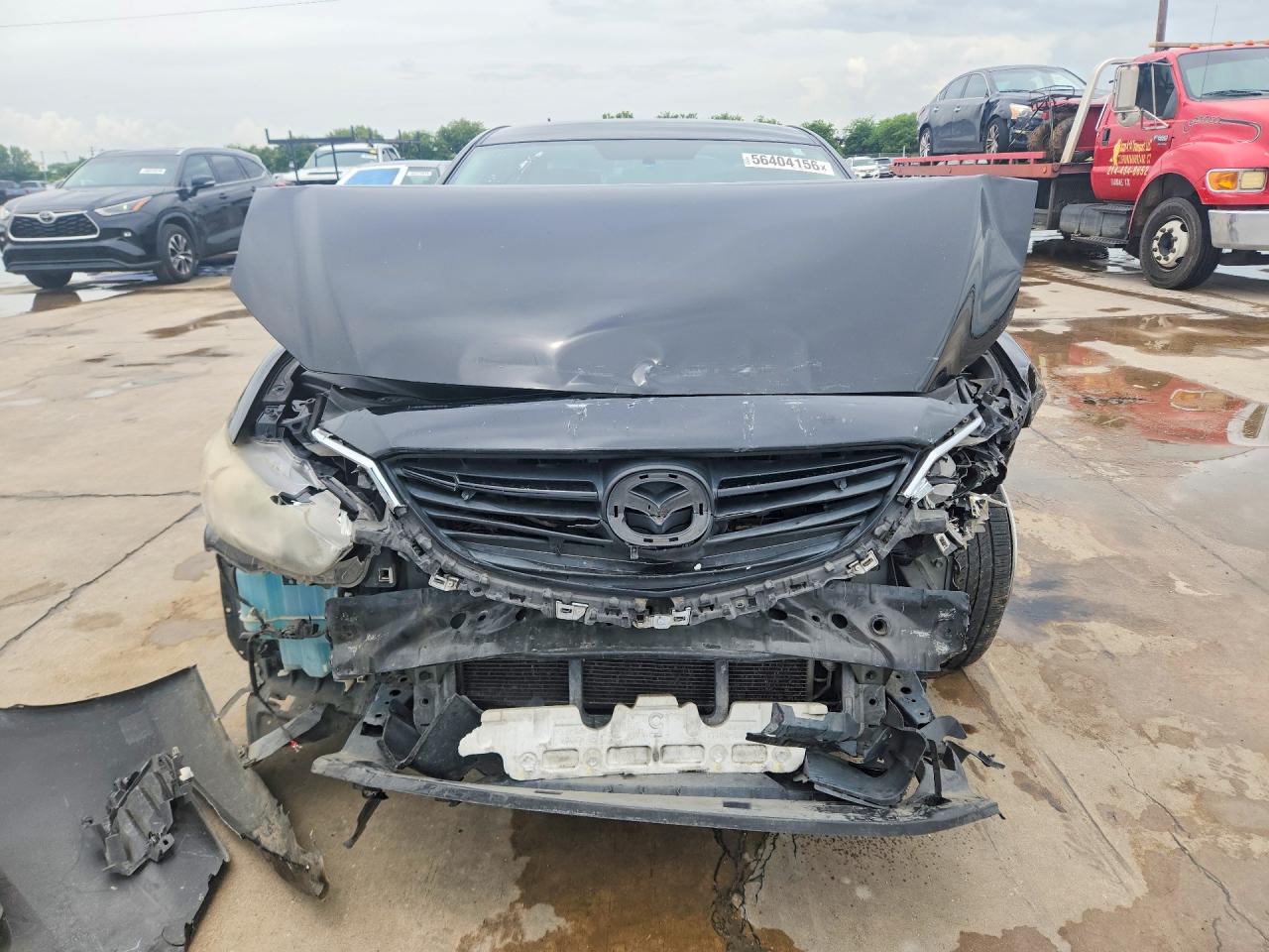 2016 Mazda 6 VIN JM1GJ1U51G1439512 COPART salvage auction — Front End, MT - CERTIFICATE OF TITLE, sold $600 on 2026-07-09 (photo 5)