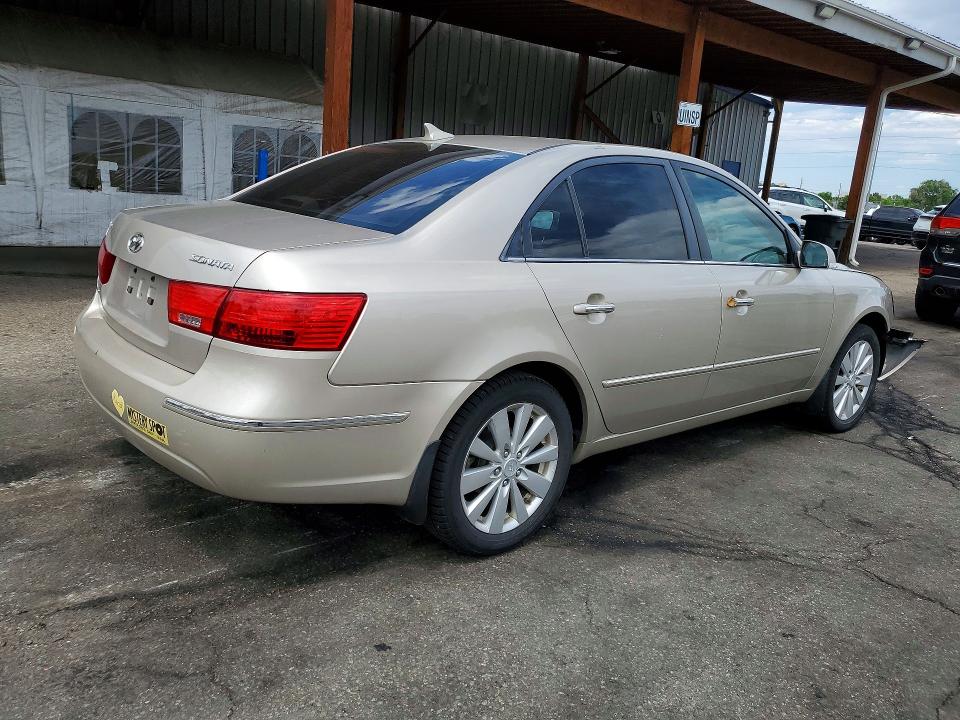 2009 Hyundai Sonata VIN 5NPEU46C99H572817 COPART salvage auction — FRONT END, Co - Public - Salvage Title, sold $525 on 2026-07-02 (photo 3)