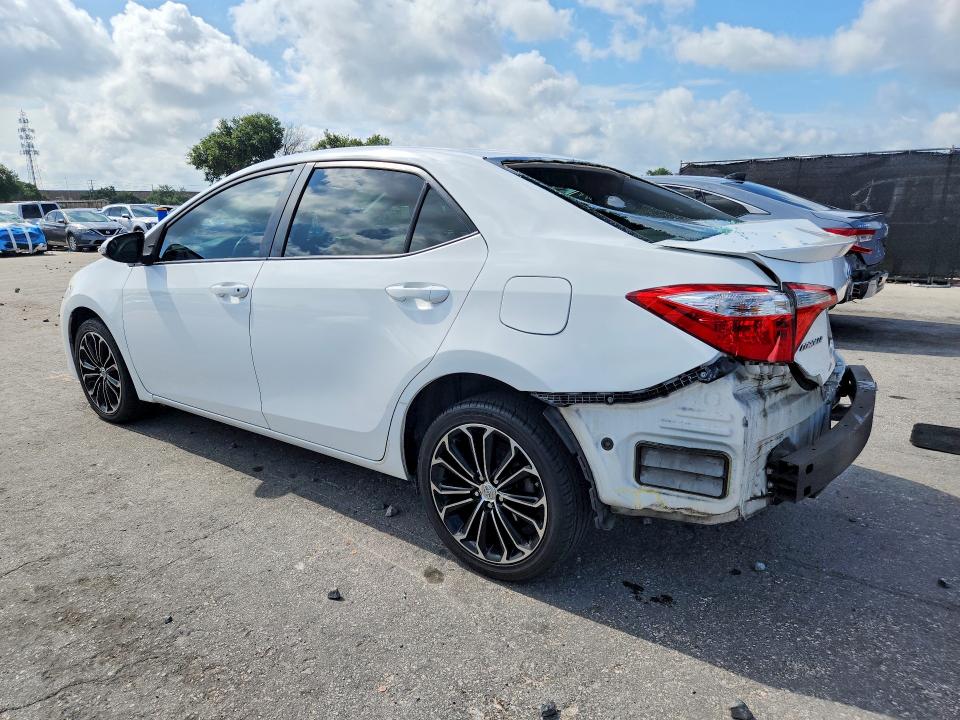 2015 Toyota Corolla VIN 2T1BURHE3FC451424 COPART salvage auction — REAR END, Fl - Cert Of Title Slvg Rebuildable, sold $3,000 on 2026-07-02 (photo 2)