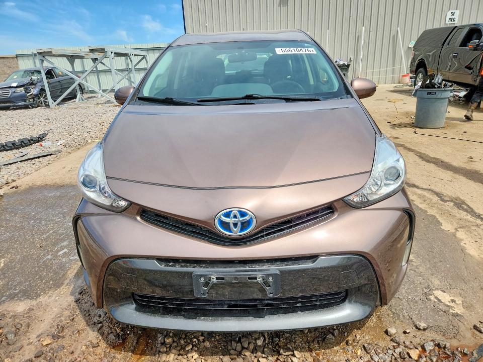 2015 Toyota Prius v VIN JTDZN3EUXFJ024492 COPART salvage auction — FRONT END, Il - Salvage Certificate, sold $5,800 on 2026-07-20 (photo 5)