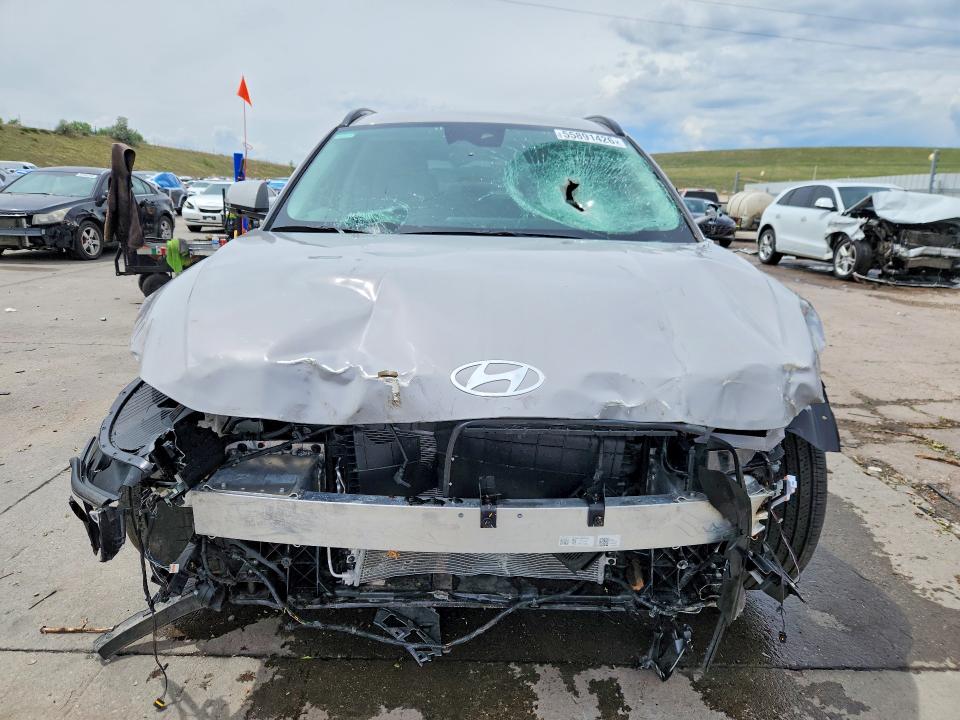 2025 Hyundai Ioniq VIN 7YAKNDDC3SY034596 COPART salvage auction — FRONT END, Co - Salvage Title, sold $6,600 on 2026-07-27 (photo 5)