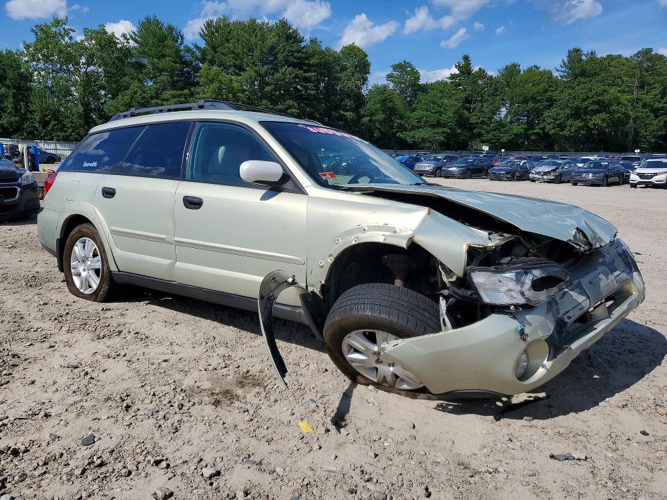 2006 Subaru LEGACY VIN 4S4BP61C767343674 COPART salvage auction — FRONT END, Ri - Certificate Of Title, sold $425 on 2026-07-02 (photo 4)