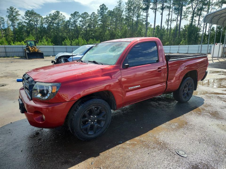 2006 Toyota Tacoma VIN 5TENX22N76Z165638 COPART salvage auction — FRONT END, Sc - Cert Of Title-Salvage, sold $3,250 on 2026-07-27 (photo 1)