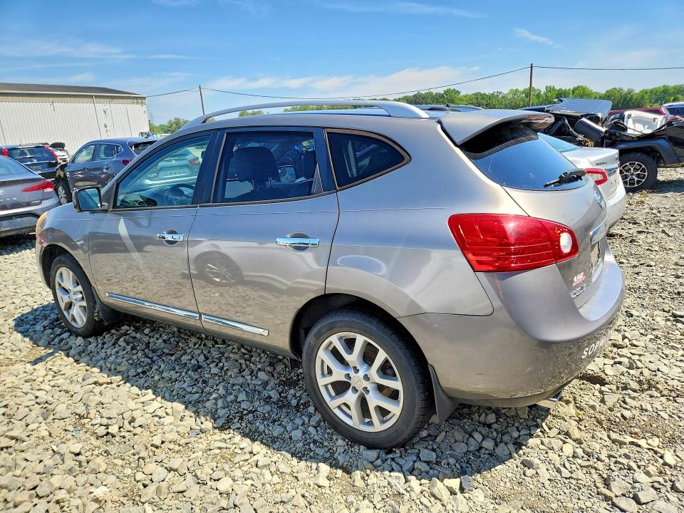 2012 Nissan VIN JN8AS5MT3CW275724 COPART salvage auction — SIDE, Nj - Cert Of Title-Salvage, sold $1,450 on 2026-07-27 (photo 2)