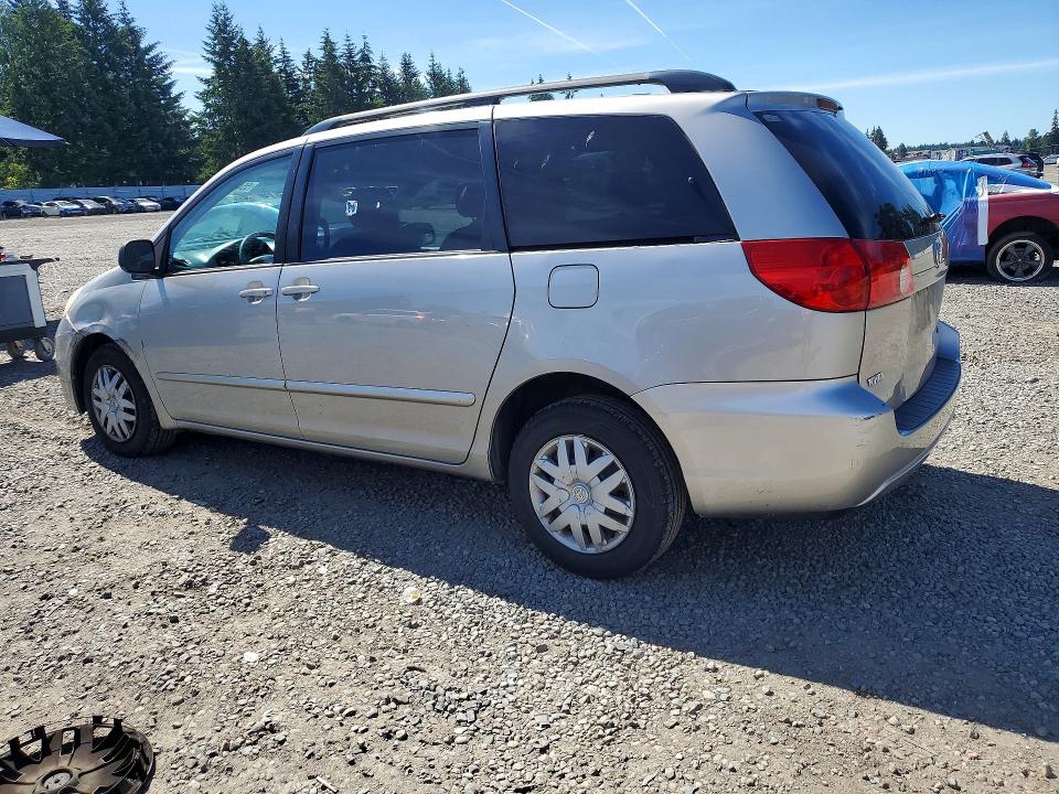 2006 Toyota Sienna VIN 5TDZA23CX6S422000 COPART salvage auction — FRONT END, WA - BILL OF SALE, sold $1,050 on 2026-07-24 (photo 2)