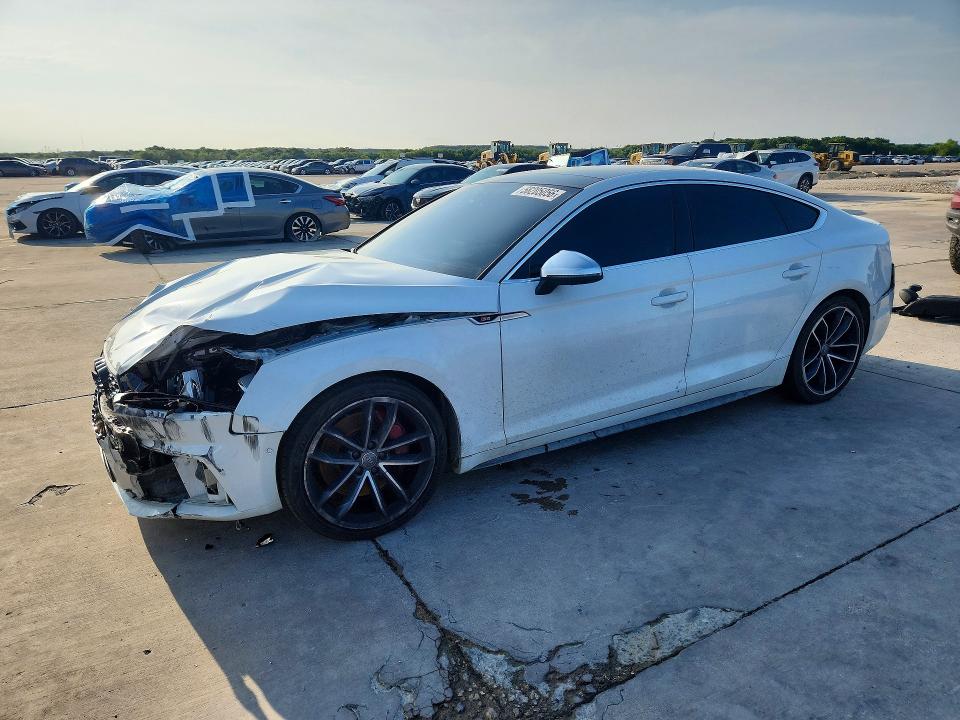 2019 Audi VIN WAUC4CF59KA017492 COPART salvage auction — FRONT END, Tx - Salvage Vehicle Title, sold $6,200 on 2026-07-30 (photo 1)