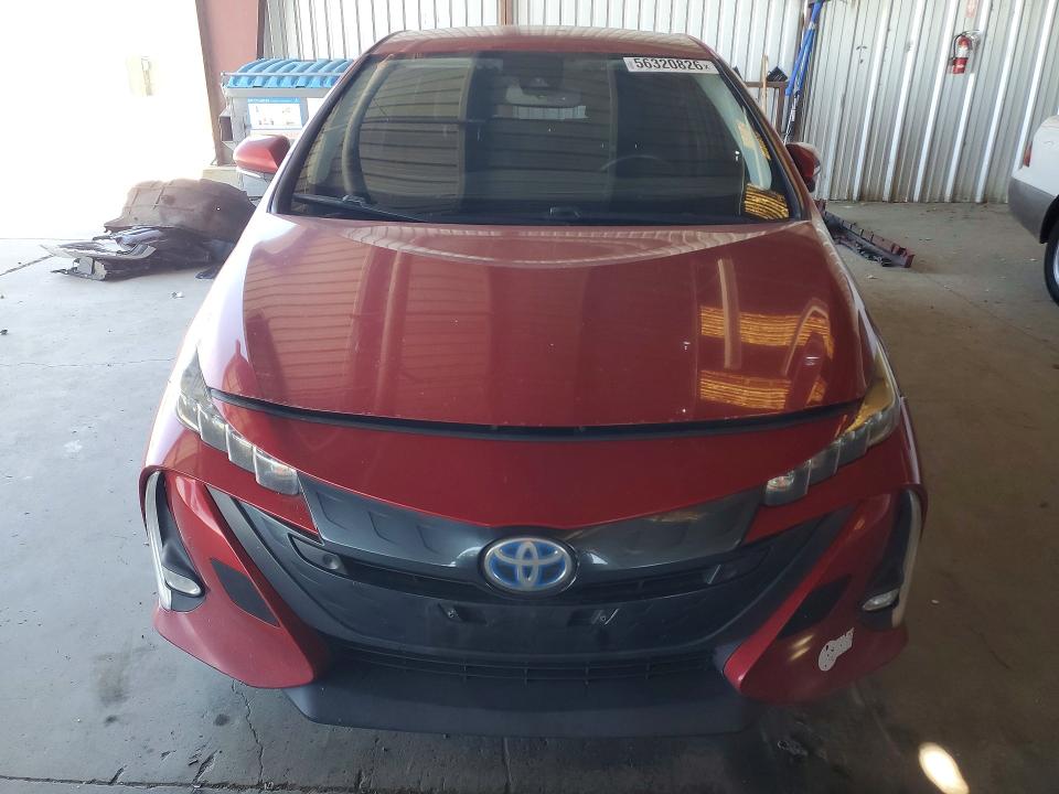 2017 Toyota Prius prime VIN JTDKARFP4H3001290 COPART salvage auction — REAR END, Ca - Salvage Certificate, sold $5,100 on 2026-07-09 (photo 5)