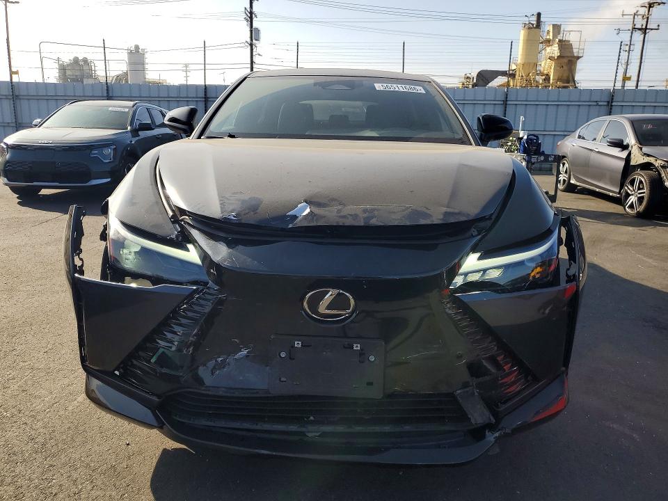 2025 Lexus Rz VIN JTJABABB4SA008728 COPART salvage auction — FRONT END, Ca - Salvage Certificate, sold $16,600 on 2026-07-07 (photo 5)