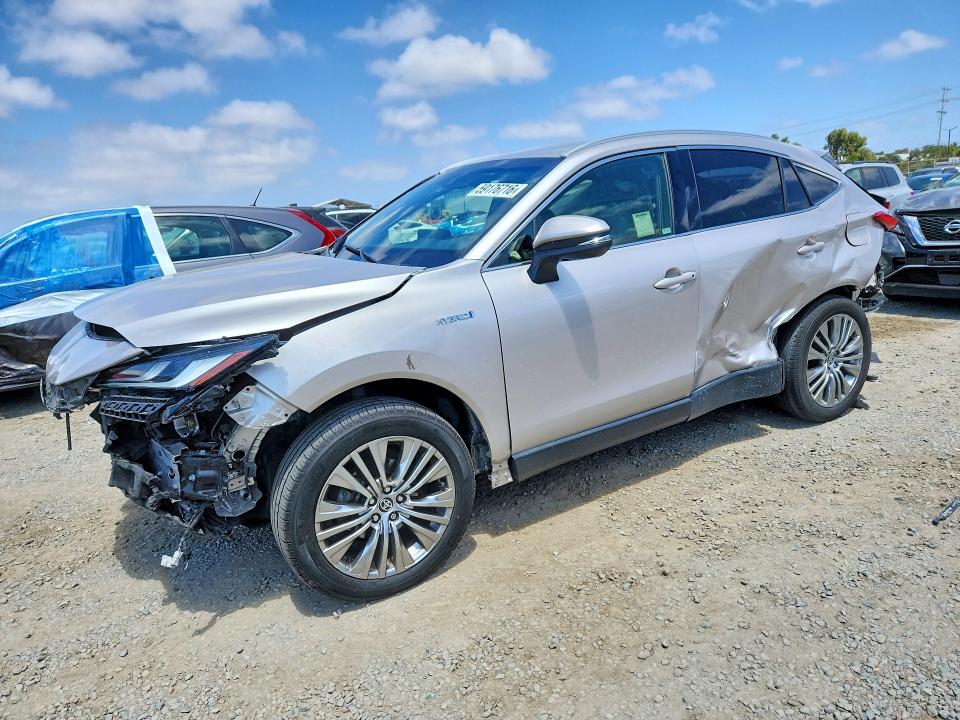 2021 Toyota Venza VIN JTEAAAAH3MJ049474 COPART salvage auction — REAR END, Ca - Salvage Certificate, sold $2,500 on 2026-07-21 (photo 1)