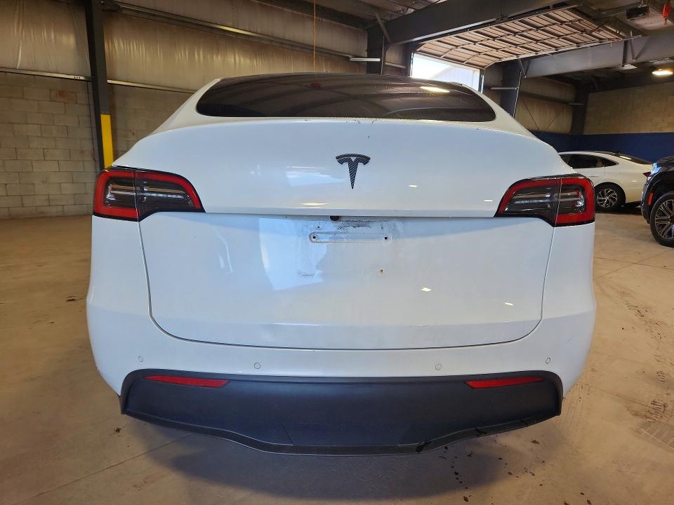 2021 Tesla Model y VIN 5YJYGDED2MF109150 COPART salvage auction — NORMAL WEAR, Wv - Certificate Of Title, sold $18,000 on 2026-07-23 (photo 6)