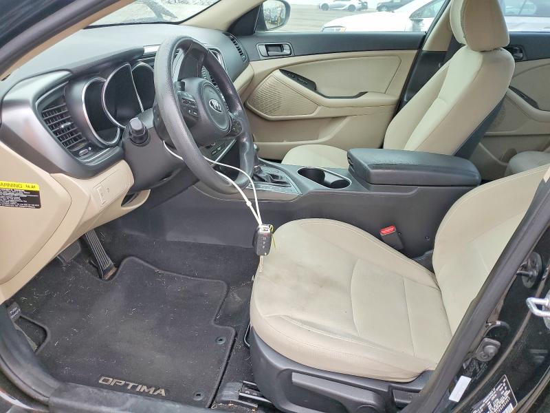 2014 Kia Optima VIN 5XXGM4A77EG265347 COPART salvage auction — FRONT END, Ca - Dis/Dlr/Exp Only Clean Title, sold $650 on 2026-07-10 (photo 7)