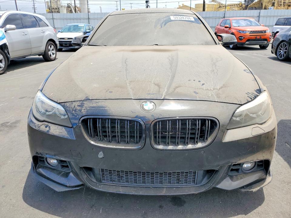 2016 BMW 5er VIN WBA5B1C55GG133655 COPART salvage auction — REAR END, Ca - Salvage Certificate, sold $2,100 on 2026-08-17 (photo 5)