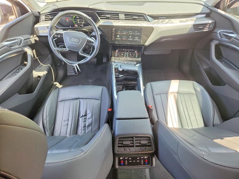 2021 Audi E-tron VIN WA1AAAGE6MB024641 COPART salvage auction — SIDE, CA - SALVAGE CERTIFICATE, sold $9,200 on 2026-07-24 (photo 8)