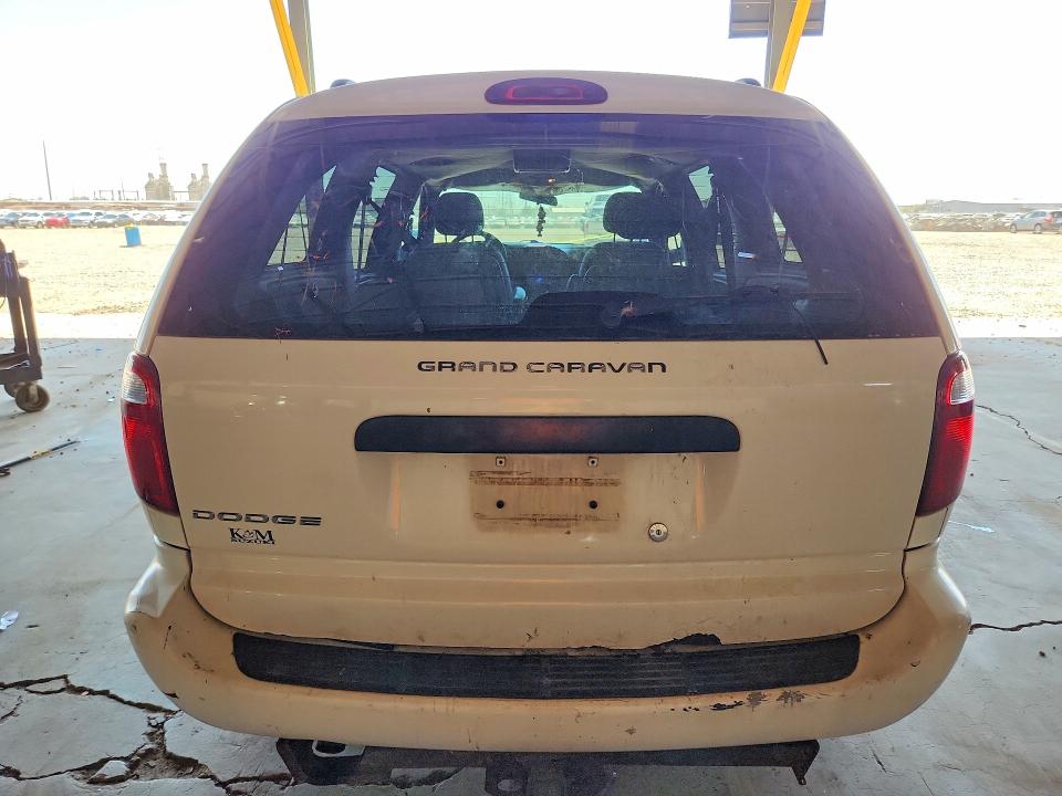 2006 Dodge Caravan VIN 1D4GP24RX6B639050 COPART salvage auction — FRONT END, Az - Certificate Of Title (P), sold $475 on 2026-07-27 (photo 6)