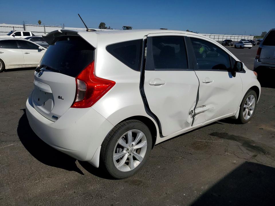2014 Nissan Versa note VIN 3N1CE2CP7EL431824 COPART salvage auction — SIDE, Ca - Salvage Certificate, sold $225 on 2026-07-09 (photo 3)