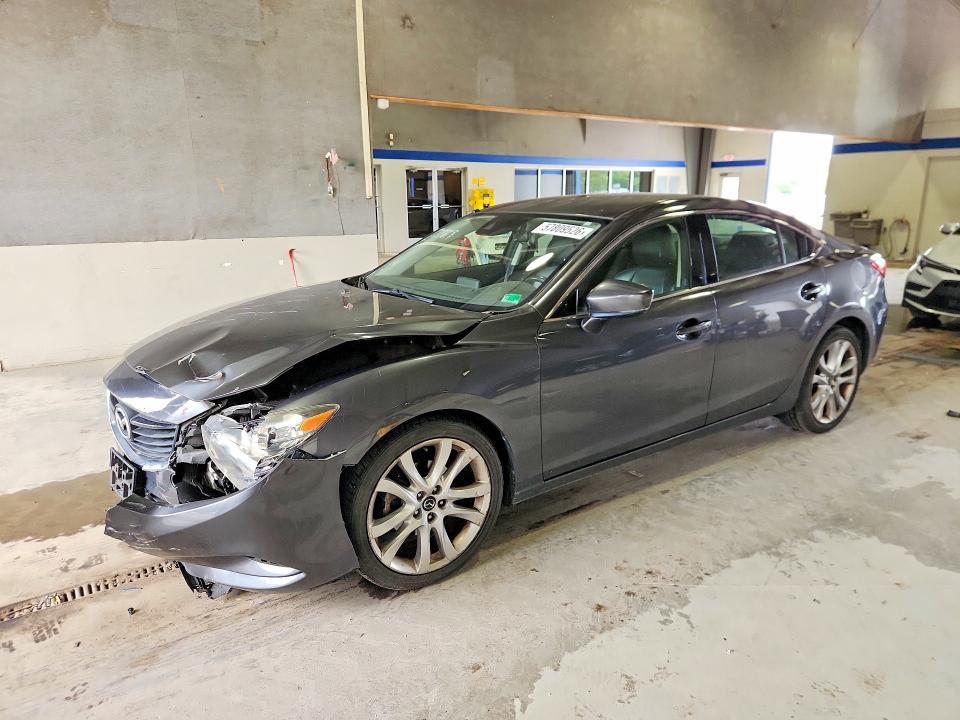 2017 Mazda 6 VIN JM1GL1V56H1145775 COPART salvage auction — FRONT END, Va - Cert Of Title - Salvage, sold $3,000 on 2026-07-10 (photo 1)