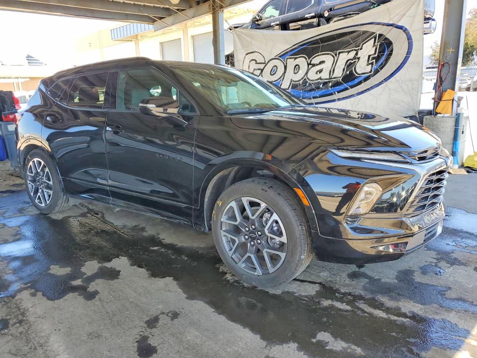 2025 Chevrolet Blazer VIN 3GNKBKRS2SS205650 COPART salvage auction — REAR END, Ca - Non-Repairable Vehicle Cert, sold $3,600 on 2026-08-03 (photo 4)
