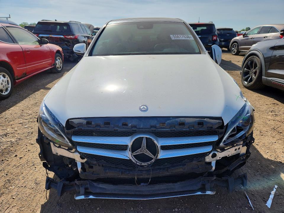 2016 Mercedes-benz C class VIN WDDWF4KB0GR179666 COPART salvage auction — FRONT END, IL - SALVAGE CERTIFICATE, sold $3,050 on 2026-08-11 (photo 5)