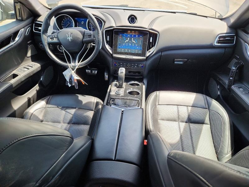 2019 Maserati Ghibli VIN ZAM57XSS5K1339628 COPART salvage auction — FRONT END, Va - Cert Of Title - Salvage, sold $6,600 on 2026-07-08 (photo 8)