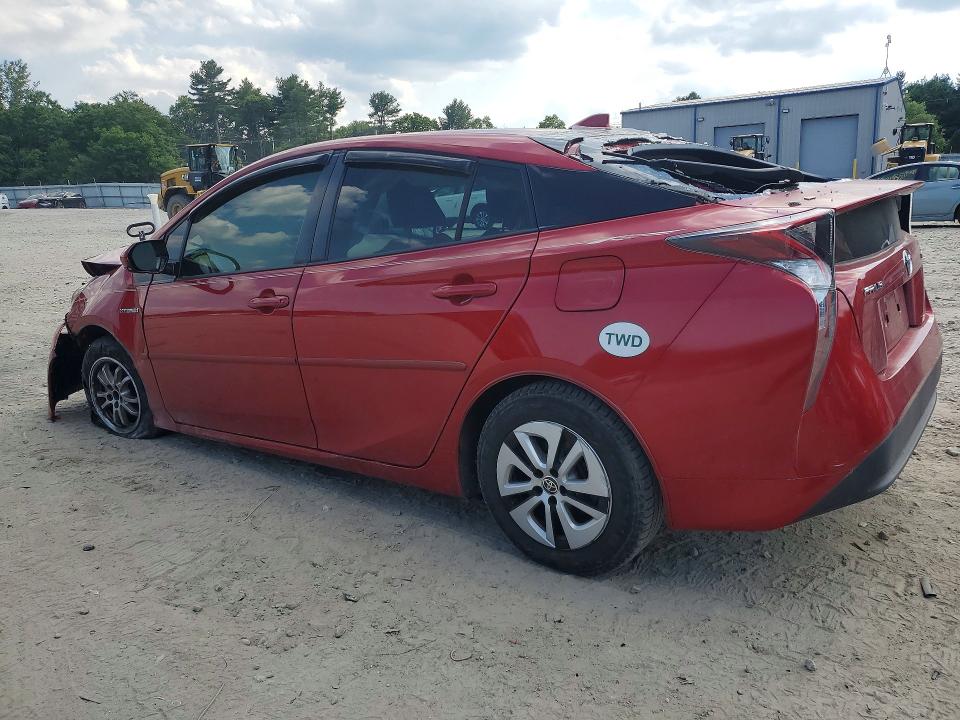 2016 Toyota Prius VIN JTDKARFU3G3502725 COPART salvage auction — FRONT END, Ma - Cert Of Title-Reconstrctd Coll, sold $1,500 on 2026-07-30 (photo 2)