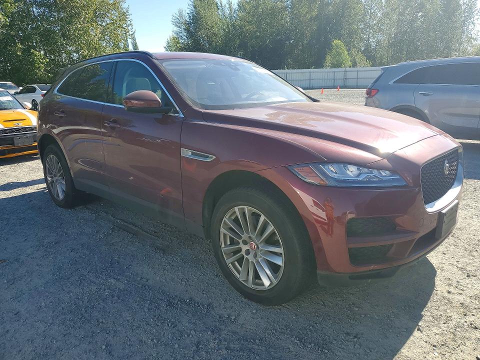 2017 Jaguar F-pace VIN SADCK2BV8HA883609 COPART salvage auction — REAR END, Wa - Bill Of Sale, sold $2,750 on 2026-07-27 (photo 4)
