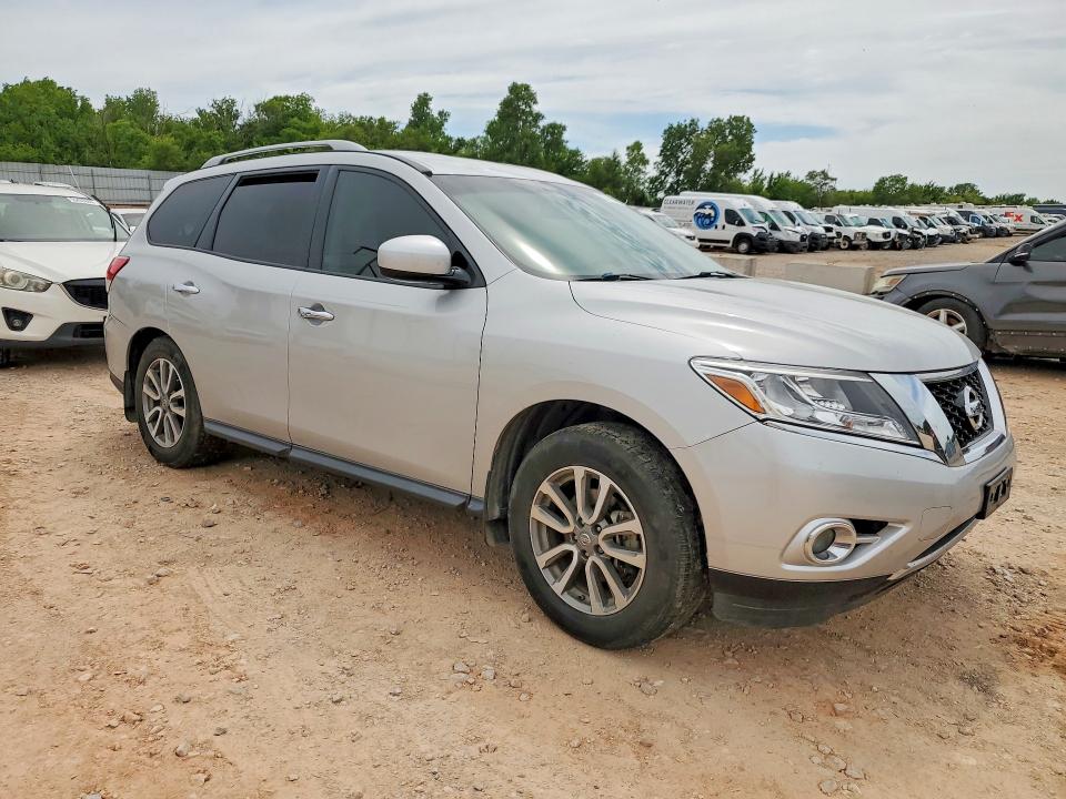 2015 Nissan VIN 5N1AR2MN8FC624918 COPART salvage auction — SIDE, Tx - Salvage Vehicle Title, sold $1,100 on 2026-07-02 (photo 4)