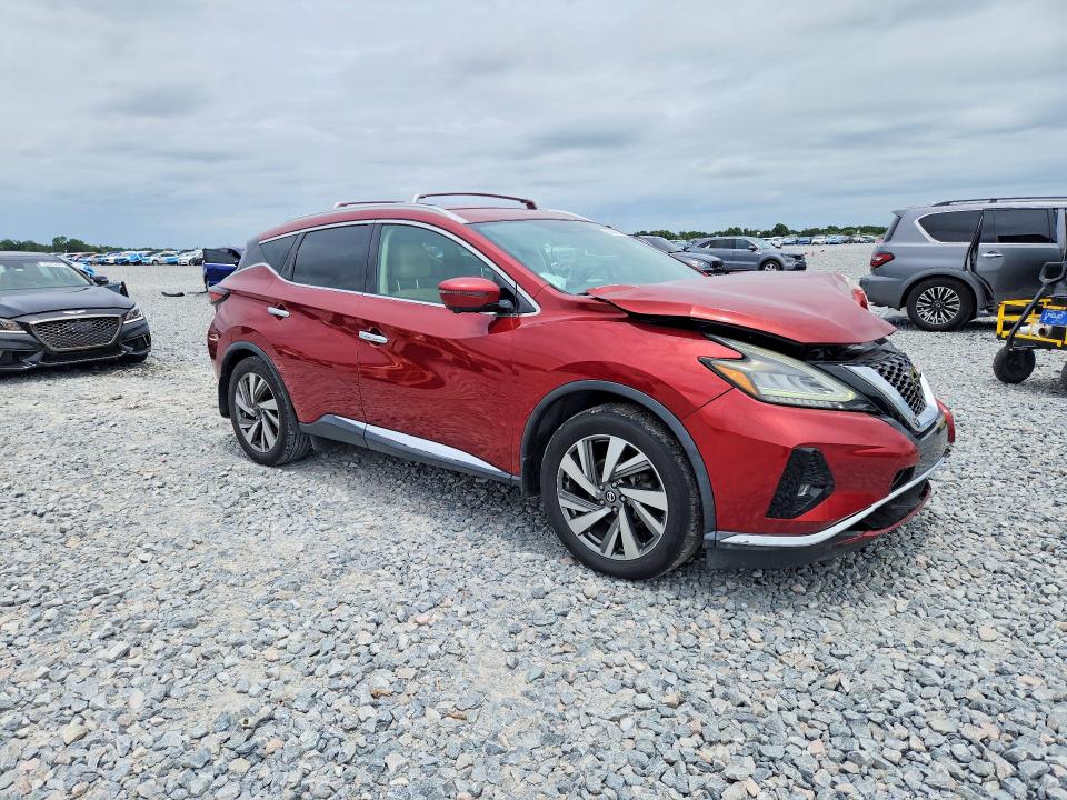 2019 Nissan Murano VIN 5N1AZ2MJ5KN143262 COPART salvage auction — FRONT END, Fl - Cert Of Title Slvg Rebuildable, sold $2,900 on 2026-09-01 (photo 4)