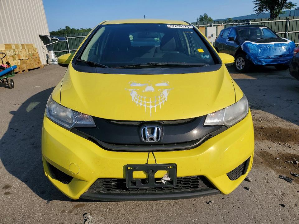 2016 Honda Fit VIN JHMGK5H5XGX002893 COPART salvage auction — REAR END, Pa - Certificate Of Salvage, sold $1,250 on 2026-07-15 (photo 5)