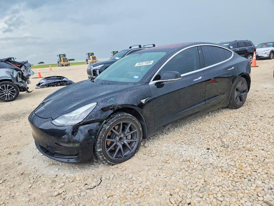 2018 Tesla Model 3 VIN 5YJ3E1EA3JF172354 COPART salvage auction — FRONT END, Tx - Salvage Vehicle Title, sold $4,850 on 2026-07-16 (photo 1)