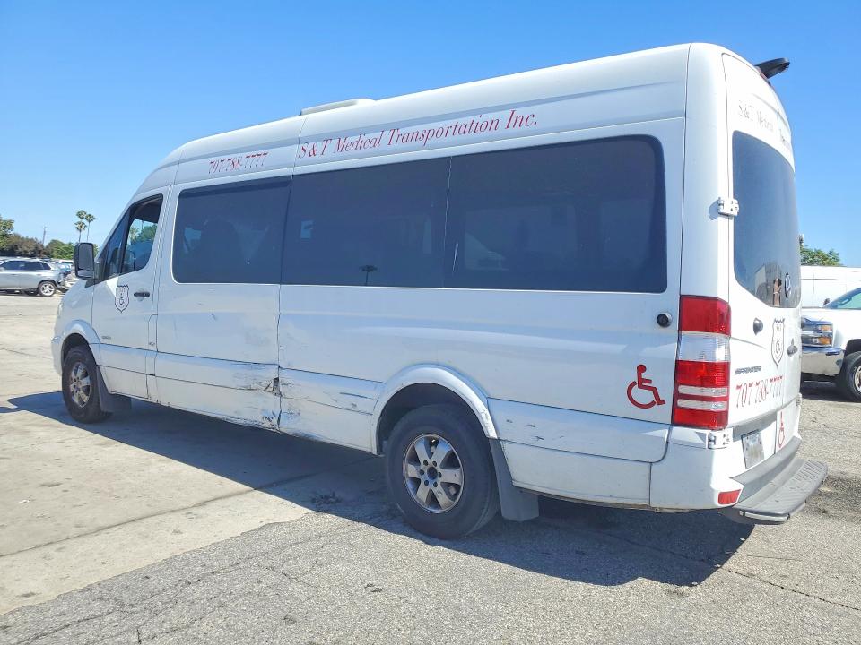 2014 Mercedes-benz Sprinter VIN WDZPE8CC2E5896980 COPART salvage auction — SIDE, Ca - Salvage Certificate, sold $2,000 on 2026-07-29 (photo 2)