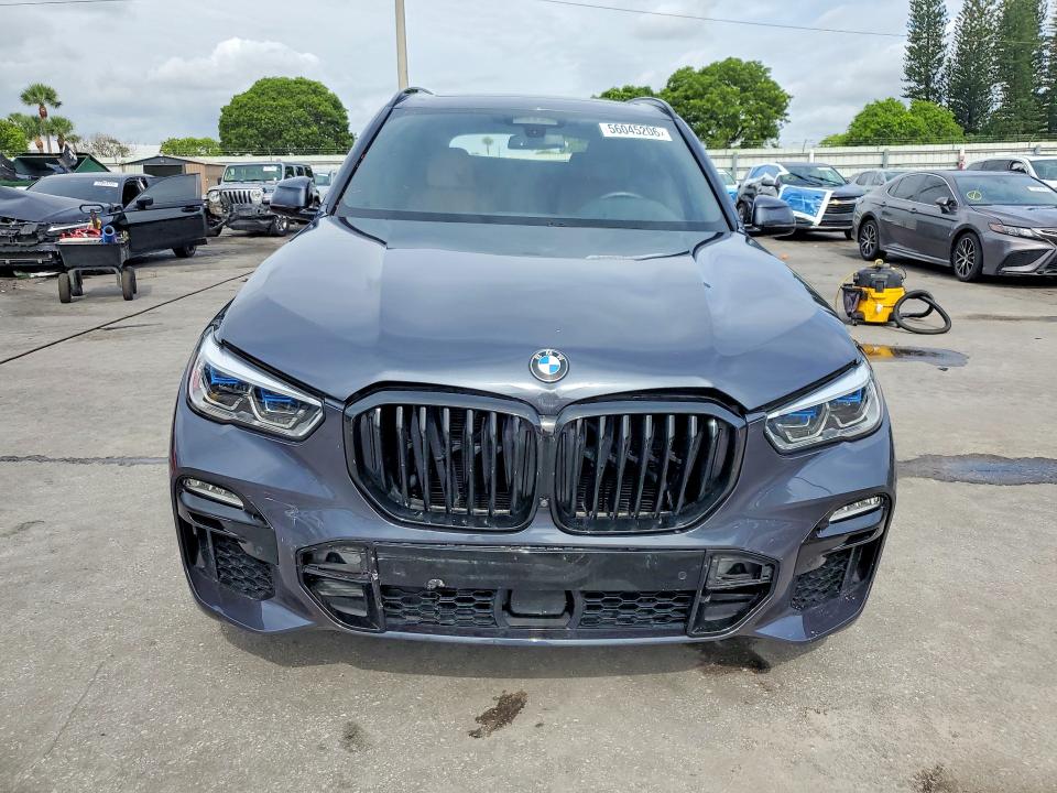 2021 BMW X5 VIN 5UXJU4C0XM9D96162 COPART salvage auction — REAR END, Salvage Title, sold $4,200 on 2026-07-27 (photo 5)