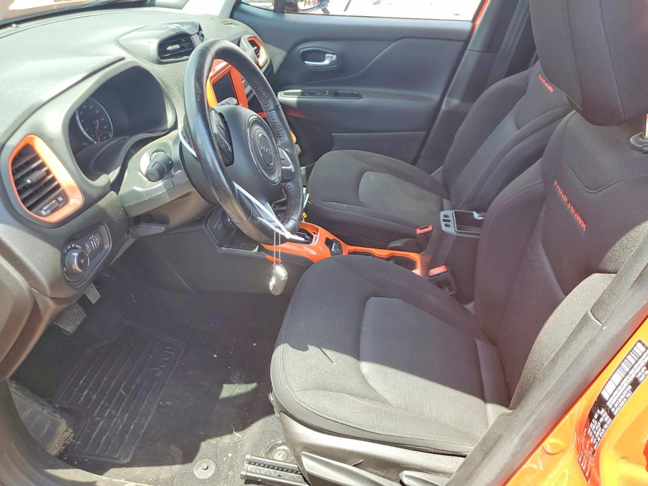 2018 Jeep Renegade VIN ZACCJBCB6JPG73390 COPART salvage auction — Front End, MI - CERT OF TITLE-SALVAGE VEHICLE, sold $650 on 2026-07-10 (photo 7)