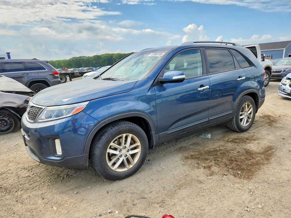2015 Kia Sorento VIN 5XYKT4A6XFG579804 COPART salvage auction — MECHANICAL, Ma - Certificate Of Title, sold $900 on 2026-07-15 (photo 1)