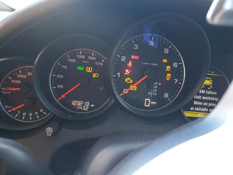 2018 Porsche Cayenne VIN WP1AA2A25JKA04742 COPART salvage auction — FRONT END, Ca - Salvage Certificate, sold $2,750 on 2026-08-18 (photo 9)