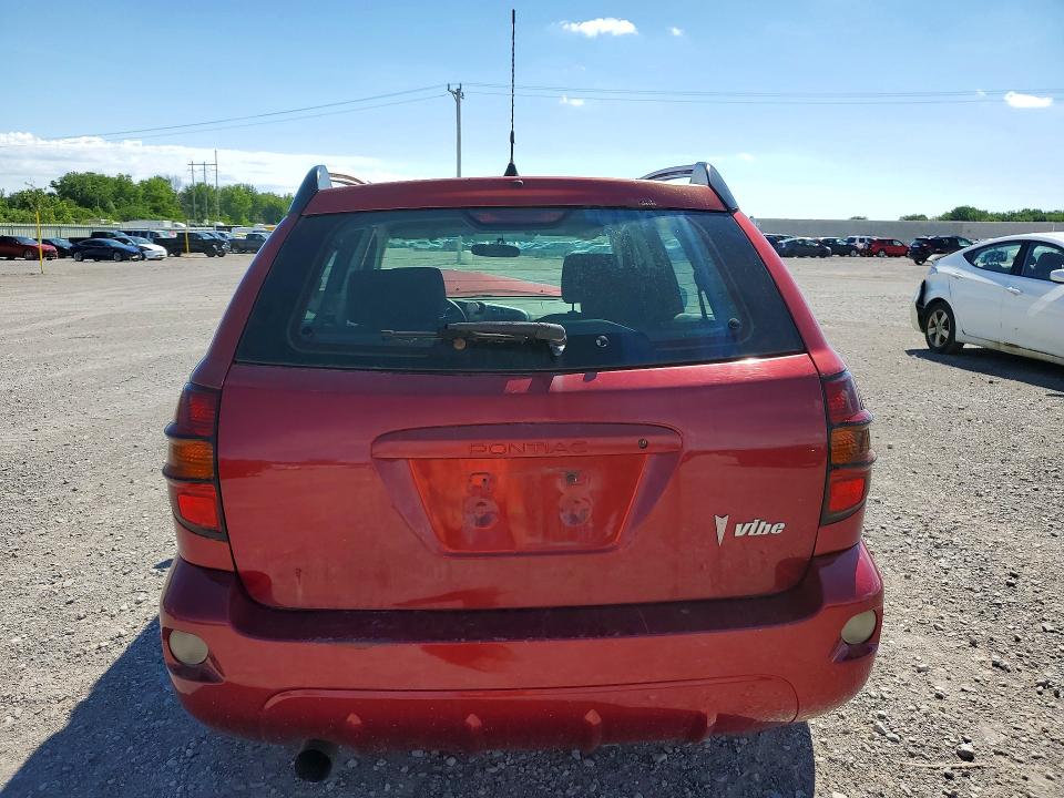 2005 Pontiac Vibe VIN 5Y2SL63845Z460334 COPART salvage auction — FRONT END, NY - MV-907A SALVAGE CERTIFICATE, sold $900 on 2026-07-06 (photo 6)