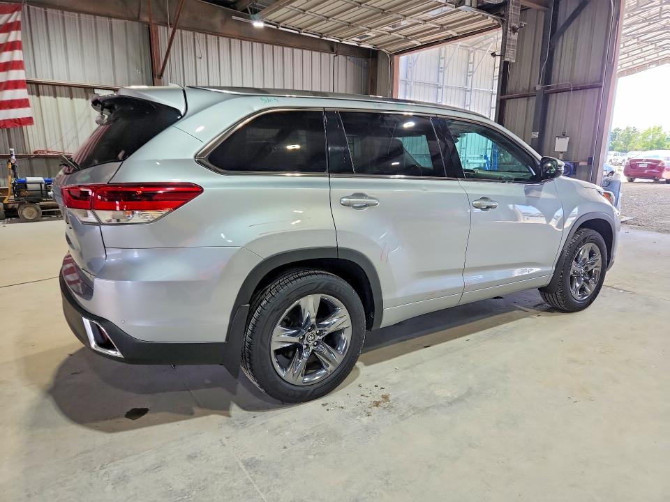 2019 Toyota Highlander VIN 5TDDZRFH7KS737494 COPART salvage auction — HAIL, Mo - Certificate Of Title, sold $21,600 on 2026-07-08 (photo 3)